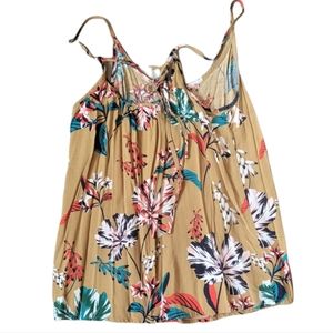 Old Navy Floral tank size small